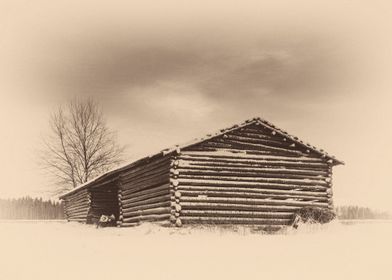 Retro Barn House