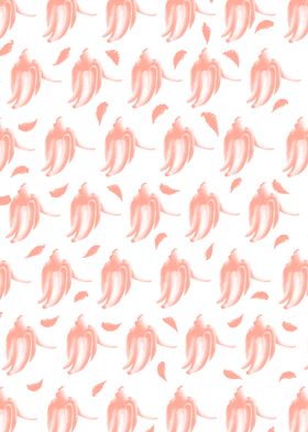 Pink Banana Pattern