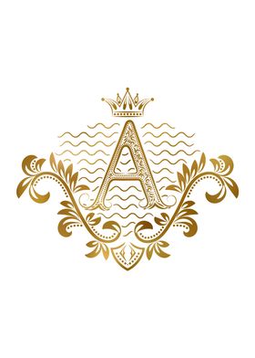 A initial royal