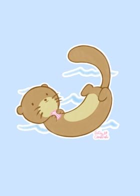 Cute Otter Kawaii