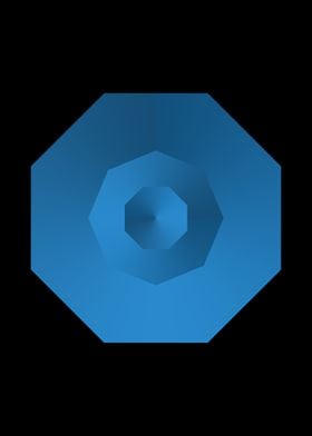Blue Octagon