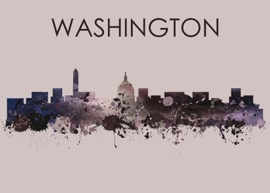 Washington Skyline Blush