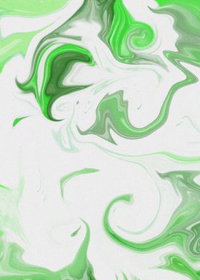 Green Abstract Marble
