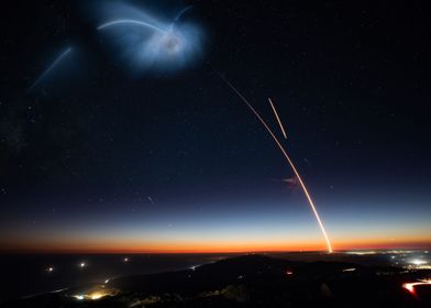 SpaceX Epic Launch SKy