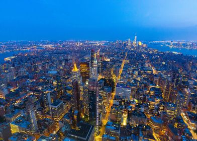 Night over Manhattan