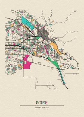 Boise Map