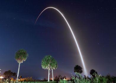 SpaceX Double Booster Land