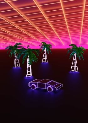 Neon Car