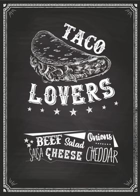 Fast Food Lover taco lover