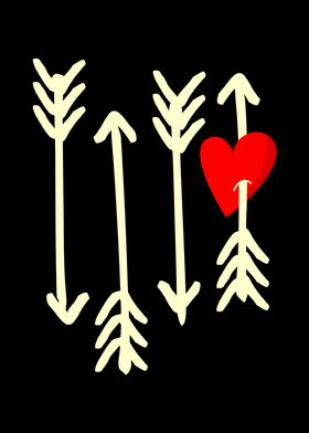 Arrows Loves Hearts