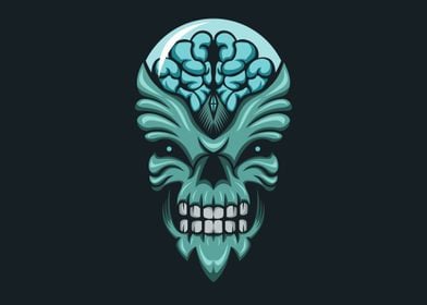 Alien Monster Brain