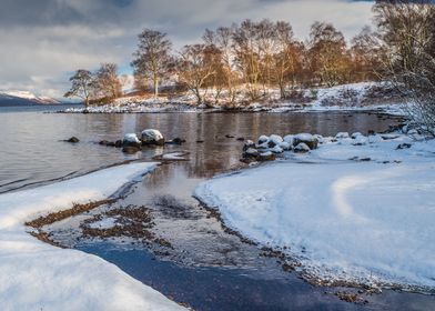 Loch Rannoch in winter