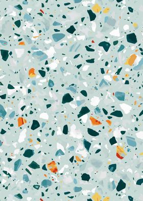 Mint Terrazzo