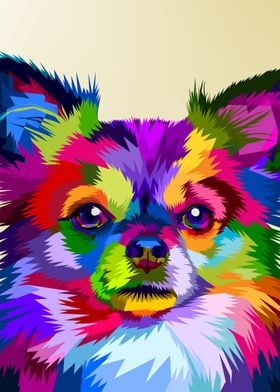 Colorful chihuahua