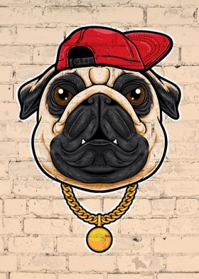 Hip Hop Pug