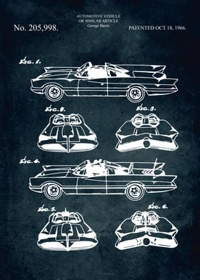 No543 Movie Vehicle Patent