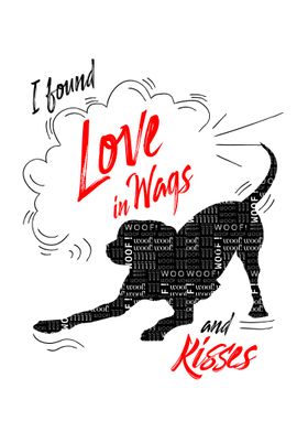 Wags and Kisses Dog Lover