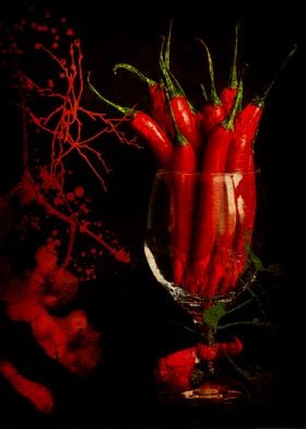 Chili Pepper in the Glass