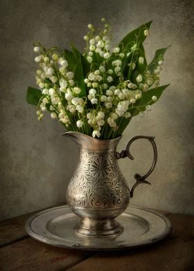 Fresh lily of the valley 