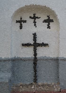 Four crosses
