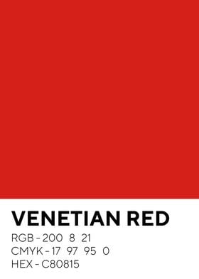 Venetian Red Color