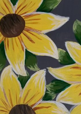 Sunflower Painting