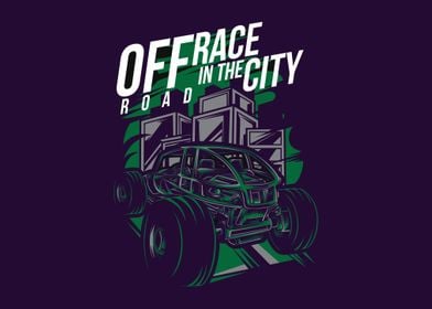 Off Road Race In the City