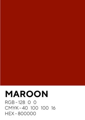 Maroon Color