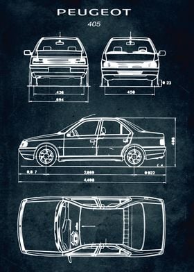 No196 Peugeot 405