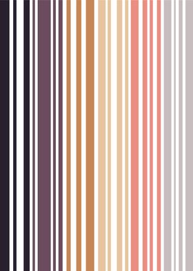 Earth colored pinstripes