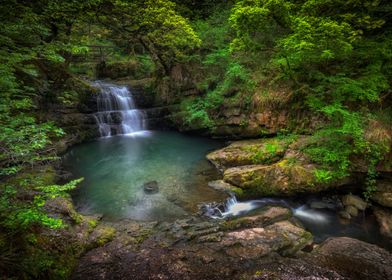 The Sychryd Cascades