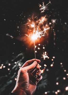 Person holding cracker