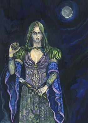 Wiccan priestess