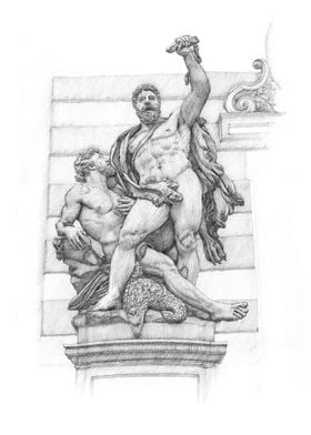 Statue of Hercules Vienna