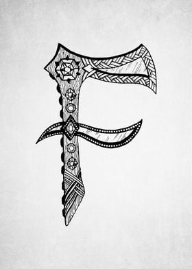 Fancy Warrior Axe