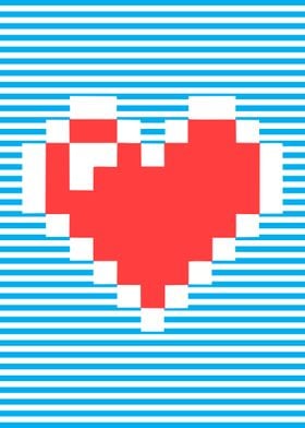 Pixel Heart 8 bits