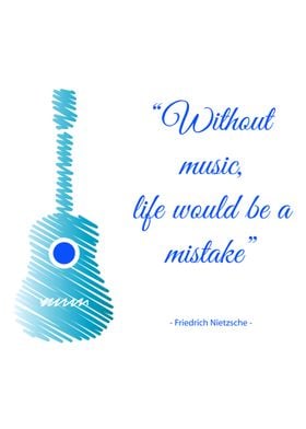 Musical guitar quote