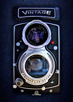 Unique retro Black Camera