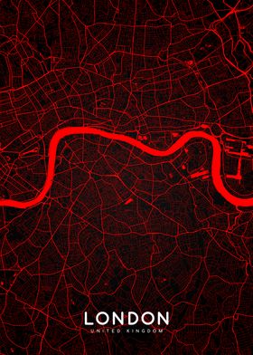 London map red