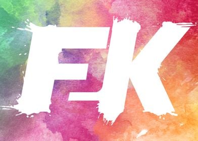 F2K Negative Watercolour