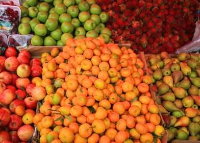 Colorful Fruit in a Market