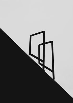 Black and White Ladder