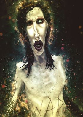 Marilyn Manson Caricature