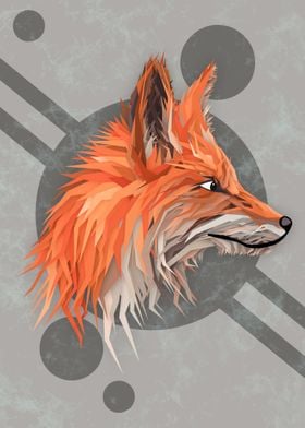 RED FOX illustration