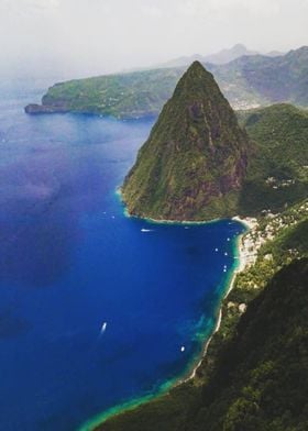 Mountain in St Lucia