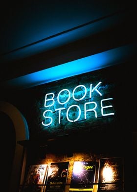 Book store sign