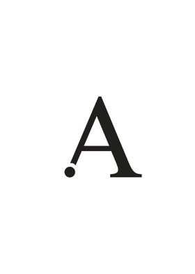 Alphabet Letter A