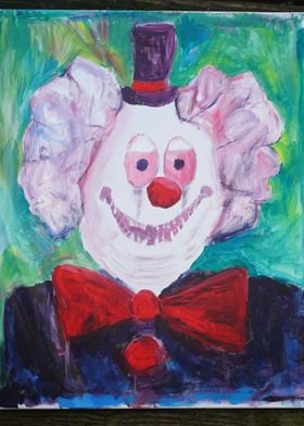 Creepy clown