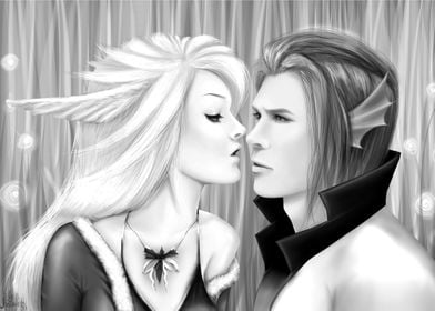 Lovely fantasy couple