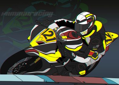 Racing motorcycle